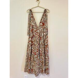 House of Harlow 1960 Revolve Linen Blend Maxi Dress - Size XS